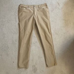 Lululemon ABC Slim-Fit 5 Pocket Pant 32L *Utilitech (Color: Trench; Size: 34)